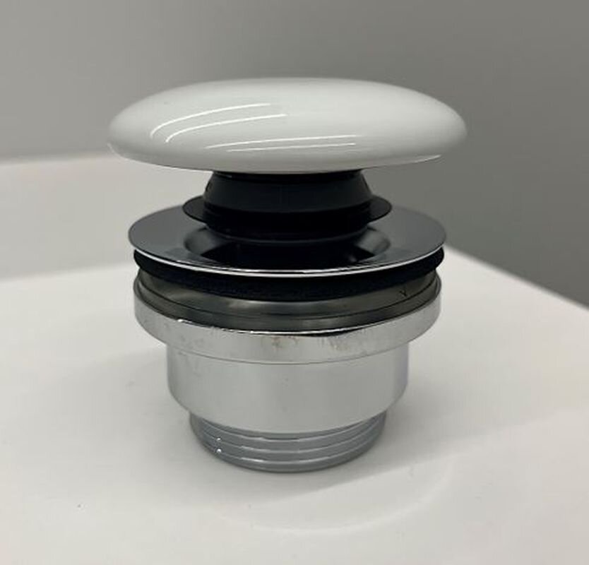 Изображение товара Донный клапан Galassia Dream, универсальный, click-clack, белый, 9916BI