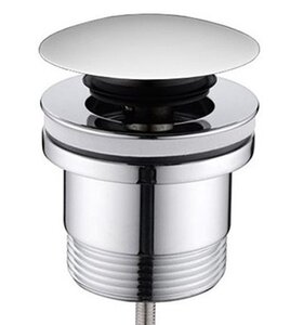 Изображение товара Донный клапан Galassia Dream, универсальный, click-clack, белый матовый, 9916BIMT