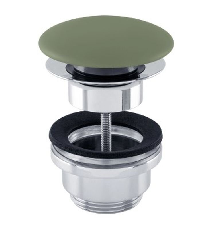 Изображение товара Донный клапан Galassia Dream универсальный для раковин 9916SV зелёный