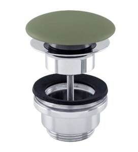 Изображение товара Донный клапан Galassia Dream универсальный для раковин 9916SV зелёный
