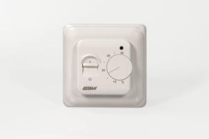 Изображение товара Терморегулятор Деви Base 140F1010R, с датчиком пола, 16А, цвет белый