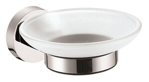 Изображение товара Мыльница Azario Nessy AZ-73108 хром настенная круглой формы