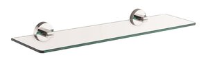 Изображение товара Полка Azario Nessy AZ-73103 52 см, стеклянная, хром