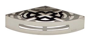 Изображение товара Полка угловая Azario 1 ярус, хром, AZ-160