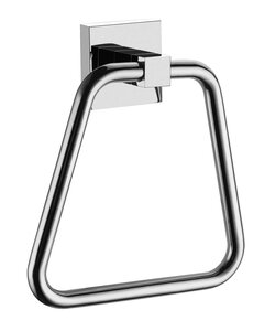 Изображение товара Полотенцедержатель Azario Rina AZ-87011 16 см, кольцо, хром