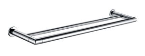 Изображение товара Полотенцедержатель Azario Forny AZ-88302 двойной трубчатый хром 61.6 см