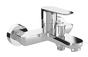 Изображение товара Смеситель Azario Leya AZ-15920501 для ванны, с коротким изливом, хром Изображение товара Смеситель Azario Leya AZ-15920501 для ванны, с коротким изливом, хром