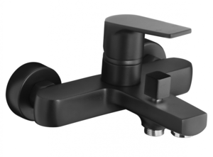 Изображение товара Смеситель для ванны Azario Treya AZ-156805024 с коротким изливом черный