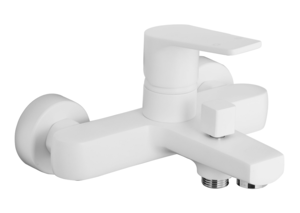 Изображение товара Смеситель Azario Treya AZ-156805126 для ванны с коротким изливом белый