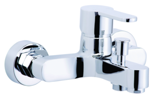 Изображение товара Смеситель Azario Tevis AZ-15490501 для ванны, с коротким изливом, хром