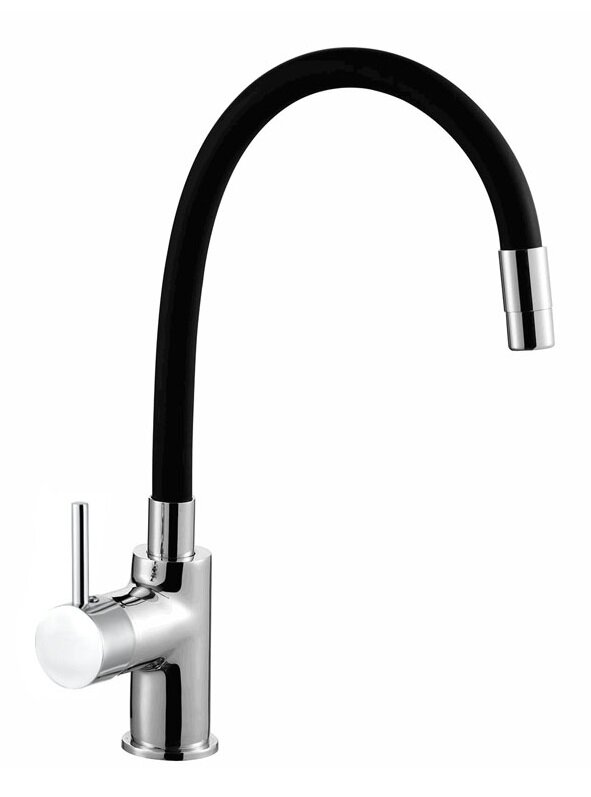 Изображение товара Смеситель Azario Tasco для кухонной мойки хром однорычажный поворотный