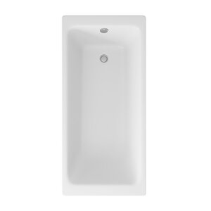 Изображение товара Ванна чугунная Delice Parallel DLR220506, 180 x 80 см, без покрытия, без ручек, цвет белый