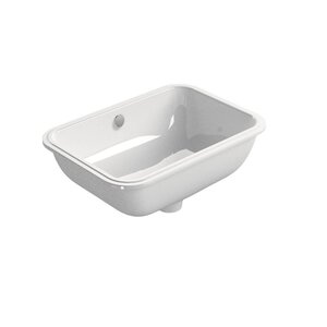 Изображение товара Раковина GSI Pura 724711 встраиваемая снизу белая глянцевая 50x35 см