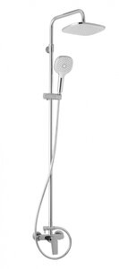 Изображение товара Душевая система Azario Treya AZ-15780121 для душа, верхний душ, хром