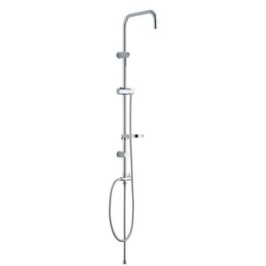 Изображение товара Душевая штанга OneLife с мыльницей, цвет хром, OL-BAR1cr