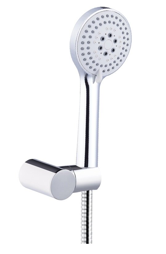 Изображение товара Душевой гарнитур Azario Mano, хром, AZ-15786010, 1 режим струи Изображение товара Душевой гарнитур Azario Mano, хром, AZ-15786010, 1 режим струи