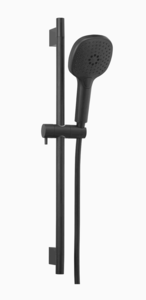 Изображение товара Душевой гарнитур Azario Nevo, штанга, черный, AZ-157820224, 1 режим струи