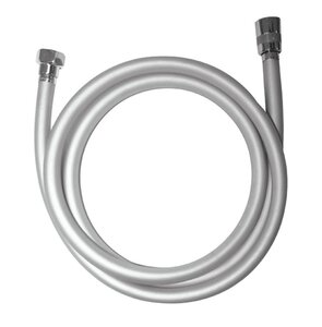 Изображение товара Душевой шланг Azario 150 см, ПВХ с защитой от перекручивания, серебристый, AZ-15757021