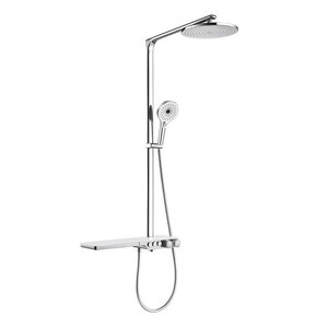 Изображение товара Душевая система Black&White Universe 76550U U7655, термостатическая, цвет хром