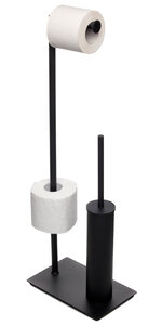 Изображение товара Мини-стойка с прямоугольным основанием Camelos, черная, 101-1B