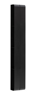 Изображение товара Полка Aquanet Магнум 302228, вертикальная, 20 х 130 см, черный матовый