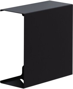 Изображение товара Полка Aquanet Магнум, квадратная, 22.5 х 22.5 см, черный матовый, 302223