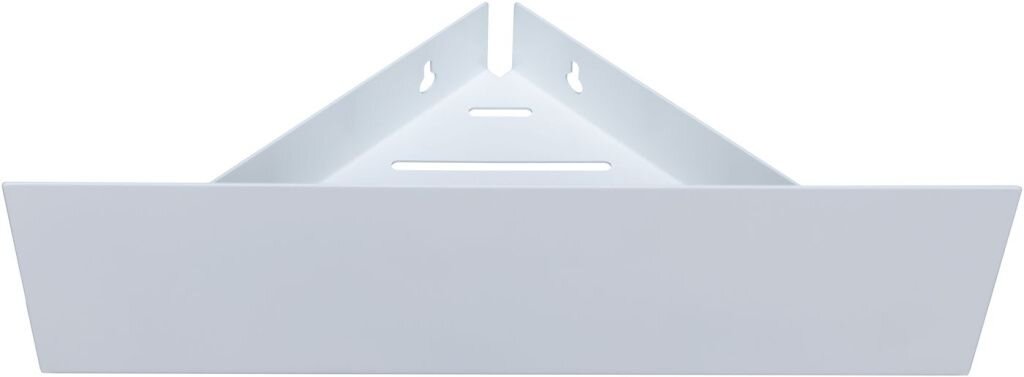 Изображение товара Полка Aquanet Магнум, угловая, 28 х 12 см, белый матовый, 302237