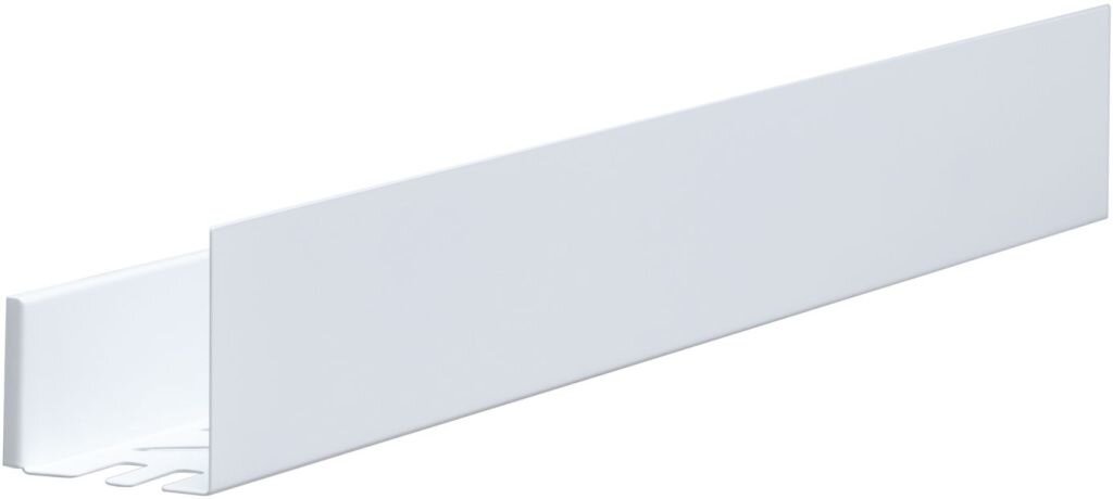 Изображение товара Полка Aquanet Магнум 90x12 см с крючками, белый матовый