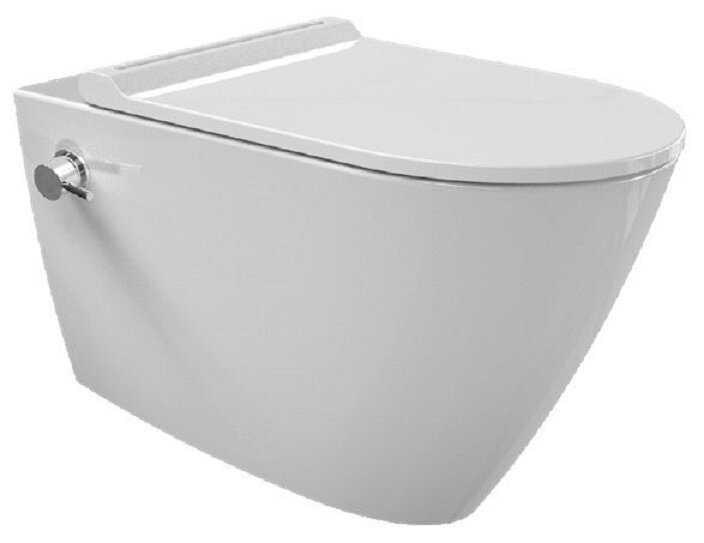 Изображение товара Подвесной унитаз beWash Alesta с биде, микролифт, антибактериальное покрытие