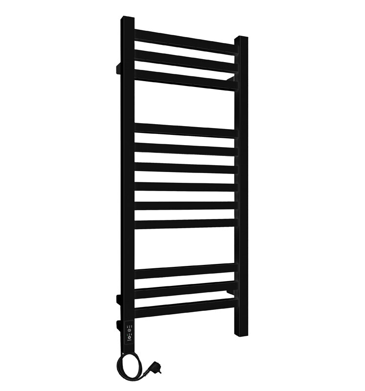 Изображение товара Полотенцесушитель электрический Laris Астор ЧКЧ12 черный матовый 38x90 см