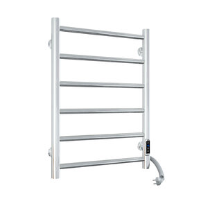 Изображение товара Полотенцесушитель электрический Laris Джаз П6, ширина 43 см, высота 60 см, с возможностью скрытого подключения, подключение справа, хром, 73207470