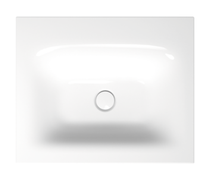 Изображение товара Раковина Bette Lux 80 см, встраиваемая сверху, отверстие под смеситель, белый, A161-000 HLW1