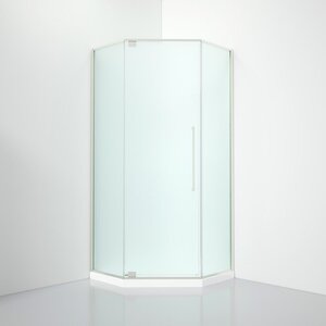 Изображение товара Душевой уголок Black&White Stellar Wind S815 CF 90x90 см матовые стекла хром профиль