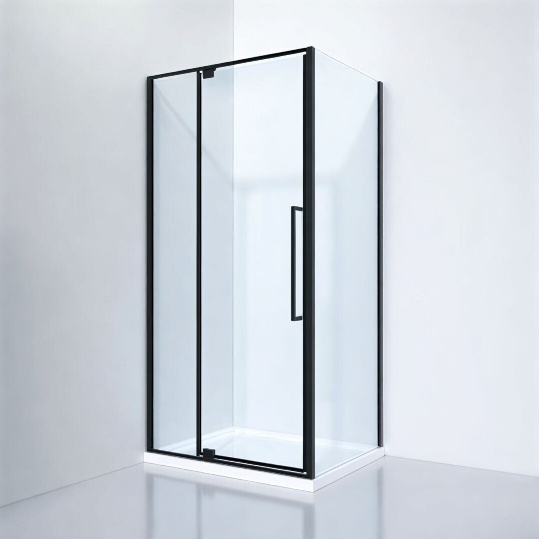 Изображение товара Душевой уголок Black&White Stellar Wind S818 BC 100x80 см Изображение товара Душевой уголок Black&White Stellar Wind S818 BC 100x80 см