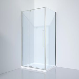 Изображение товара Душевой уголок Black&White Stellar Wind S818 CC 100x80 см прозрачное стекло хром профиль
