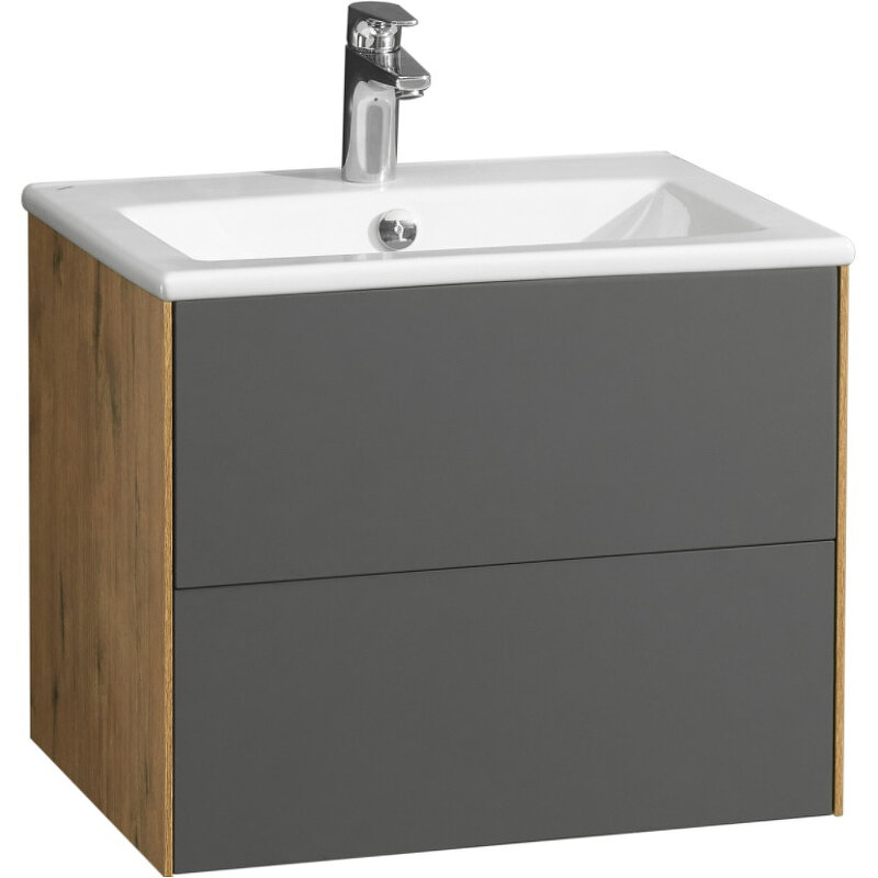 Изображение товара Тумба с раковиной Акватон Сохо 60 см подвесная для ванной комнаты