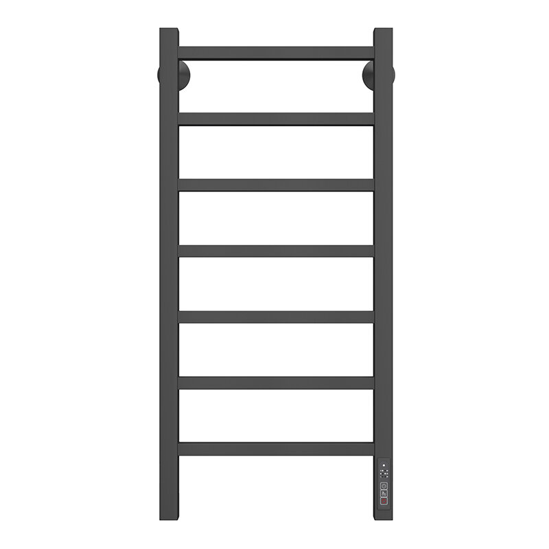 Изображение товара Электрический полотенцесушитель Larusso Астор П7 80 см черный матовый