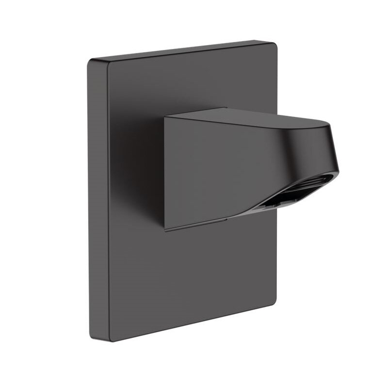 Изображение товара Держатель верхнего душа Hansgrohe Pulsify черный матовый 24139670 для стильной ванной