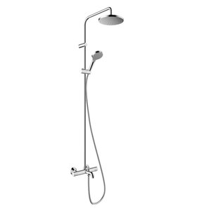 Изображение товара Душевая система Hansgrohe Vernis Blend 26079000, Showerpipe 200 1jet, EcoSmart термостатическая, хром