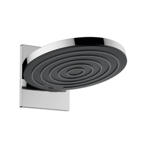 Изображение товара Верхний душ с держателем Hansgrohe Pulsify 24151000 S, EcoSmart, 26 см, 1 режим струи, хром, диск графит