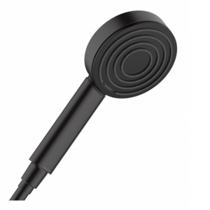 Изображение товара Душевая лейка Hansgrohe Pulsify 24121670 S, EcoSmart+ Green 1 режим струи, черный матовый, диск графит