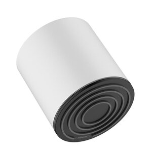 Изображение товара Верхний душ Hansgrohe Pulsify 24132700 S, EcoSmart+ Green 10,5 см, 1 режим струи, белый матовый, диск графит