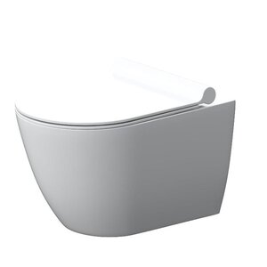 Изображение товара Подвесной унитаз Damixa Apollo безободковый с микролифтом белый