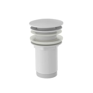Изображение товара Донный клапан Ravak для раковин без перелива белый матовый модель X01799