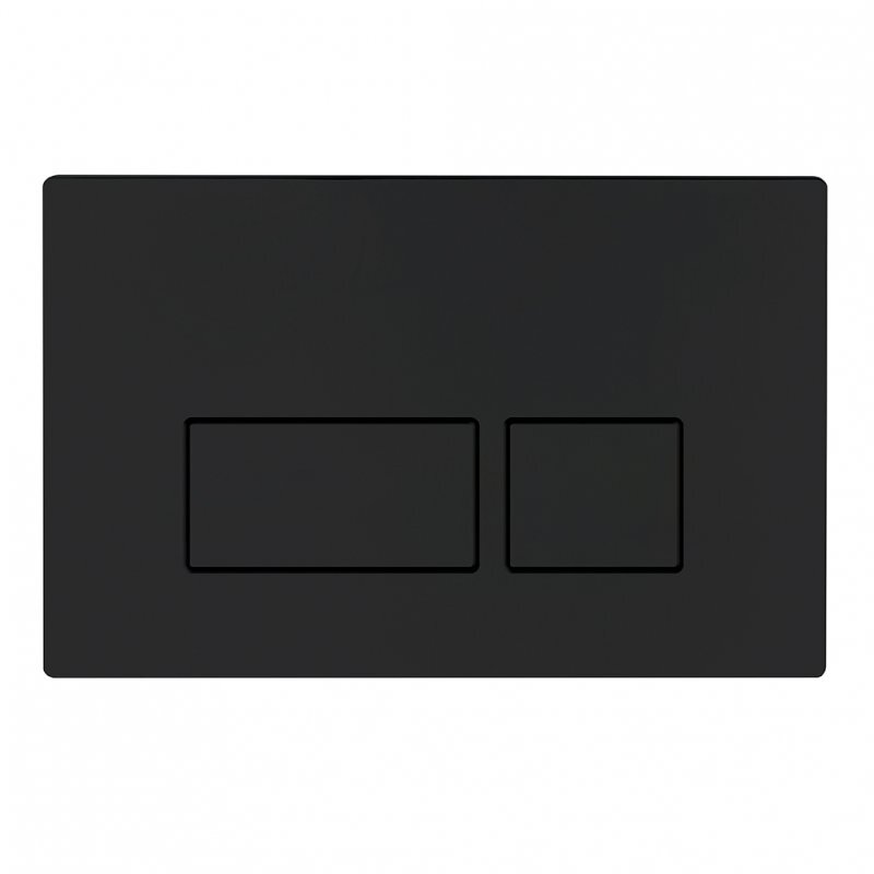 Изображение товара Клавиша смыва BelBagno BB044NERO черный матовый механическая двухрежимная