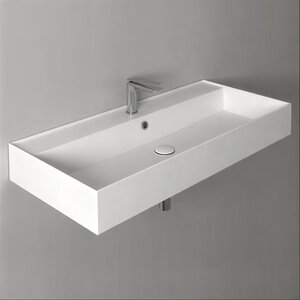 Изображение товара Раковина Simas Agile AG101 bi*1, подвесная, 1 отверстие под смеситель, белая
