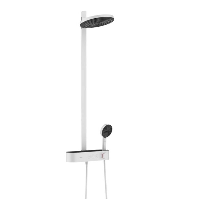 Изображение товара Душевая система Hansgrohe Pulsify 260mm 2jet EcoSmart с термостатом, белый матовый