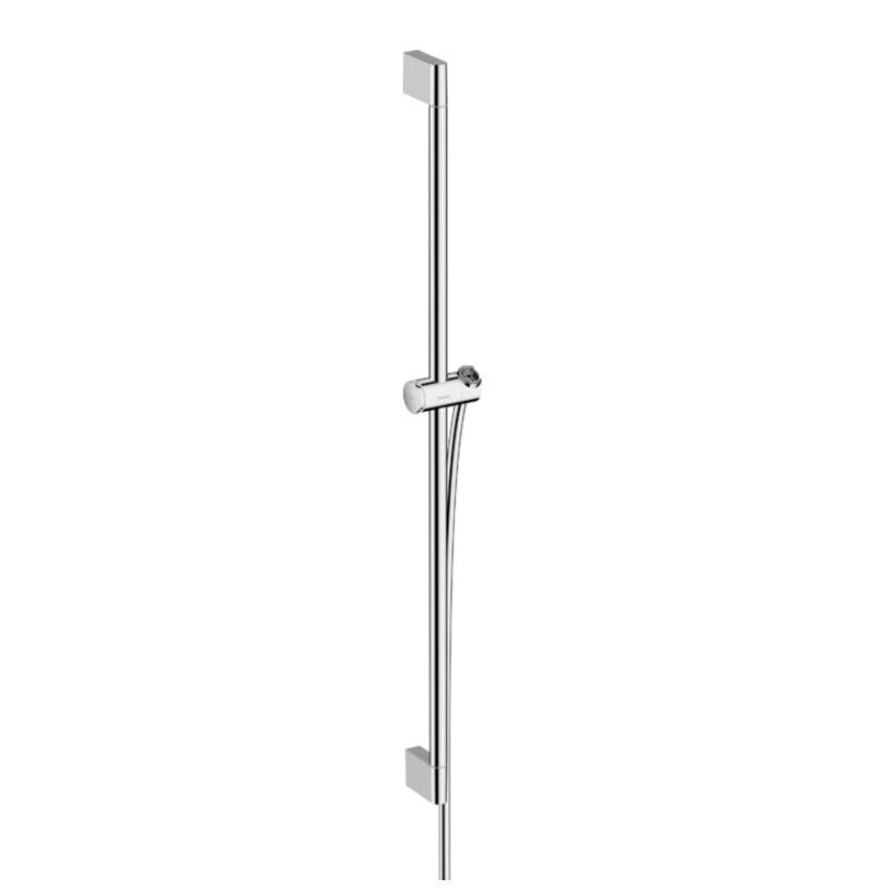 Изображение товара Душевая штанга Hansgrohe Unica 24401000 S Puro, 90 см, с кнопкой слайдер, хром