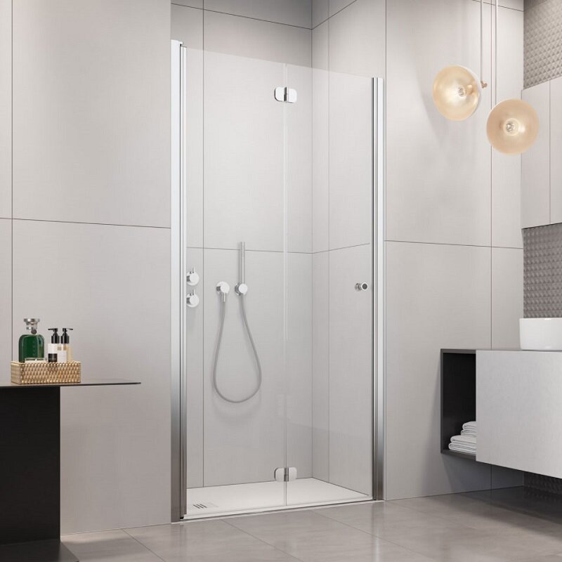 Изображение товара Душевая дверь в нишу Radaway EOS DWB 70 L складная стекло прозрачное хром левая