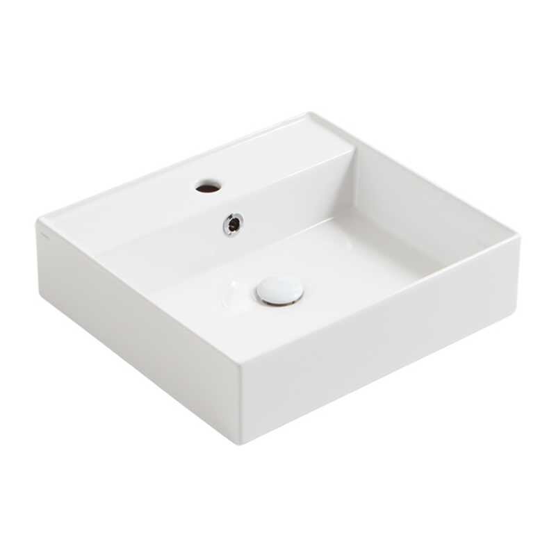 Изображение товара Раковина подвесная Simas Agile AG51 bi*1 51x46 см с переливом белая